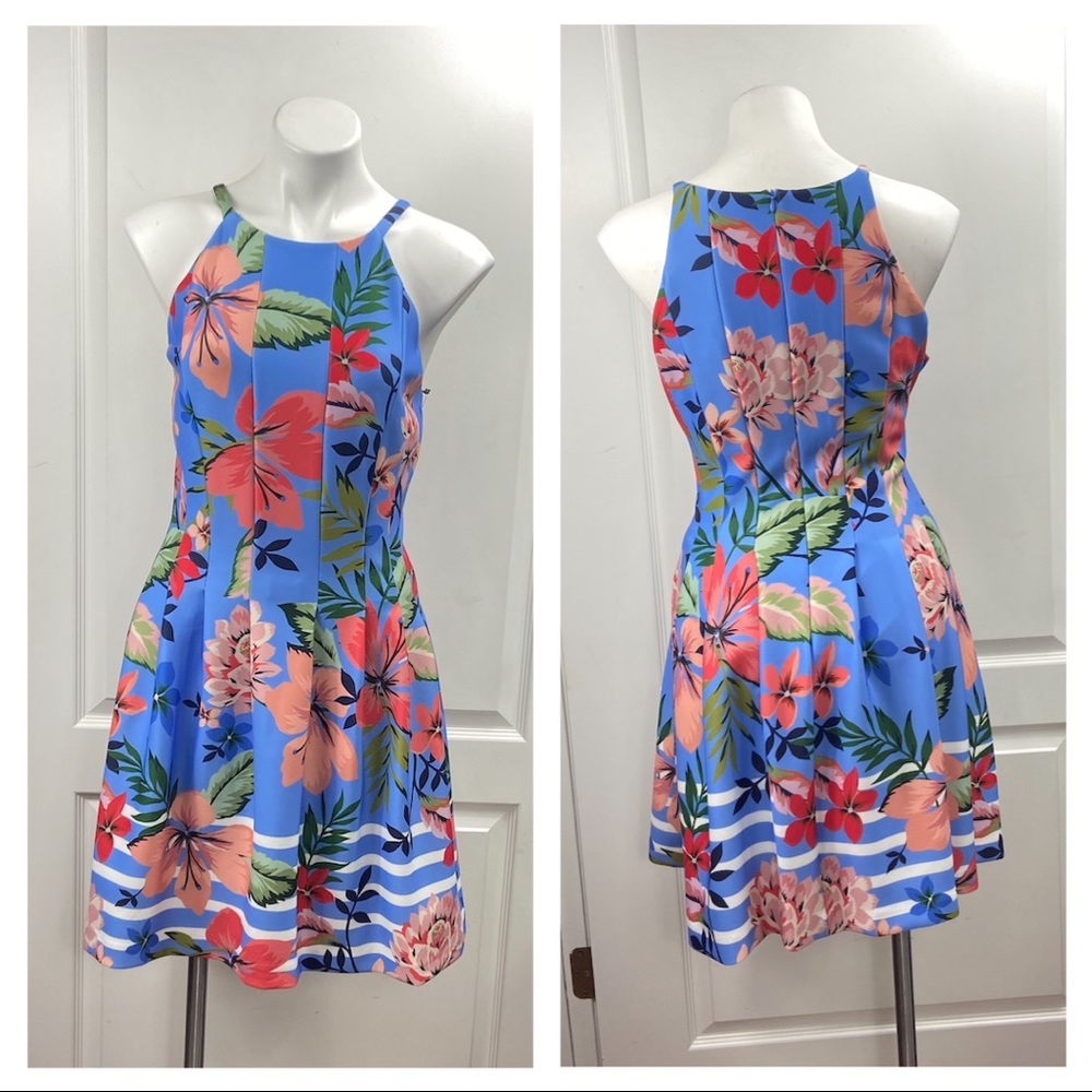 Vince Camuto so will print dress